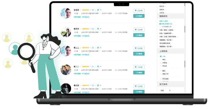 事業體徵才公司